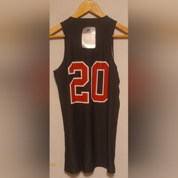 Russell Athletic Falcons #20 Fastbreak Sub Sports Black Jersey Women's Med NWT - Picture 2 of 11